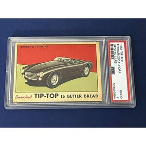 1954 tip-top bread ferrari 250 europa sports cars PSA 2 (POP 2) tough!